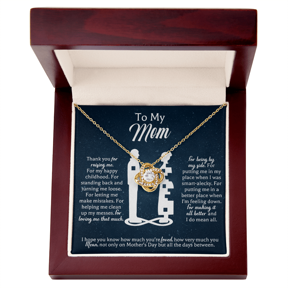 Necklace For Mom: To My Mom Presents, Mother's Day Birthday Gift Ideas From Daughter & Son - Beauty Belliss