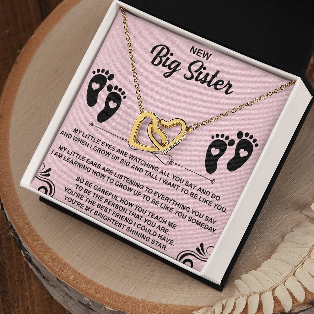 meaningful jewelry gift for new big sister filled with love and excitement