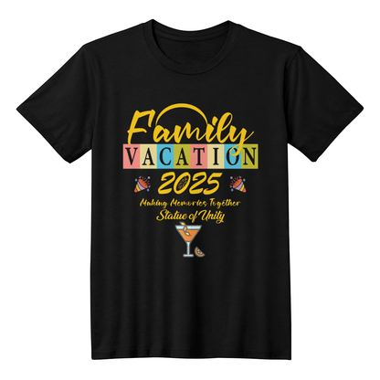 New Year Family Vacation 2025 Unisex t-shirt for your family and your friend. - Beauty Belliss