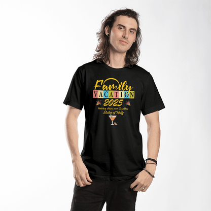 New Year Family Vacation 2025 Unisex t-shirt for your family and your friend. - Beauty Belliss