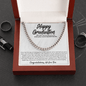 premium quality cuban chain necklace crafted as a graduation gift for him