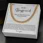 romantic promise necklace for him representing loyalty and future intentions