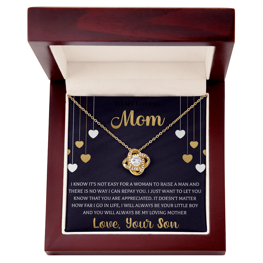 sentimental necklace gift expressing love for mom
