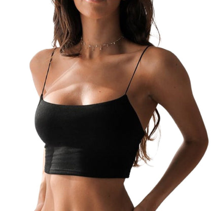 Sexy Summer Crop Tops for Women – Stylish Sleeveless Female Crop Top - Beauty Belliss