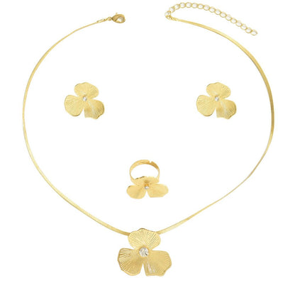 Simple Ladies Necklace and Earring Sets for Women – Perfect for Suit Niche - Beauty Belliss