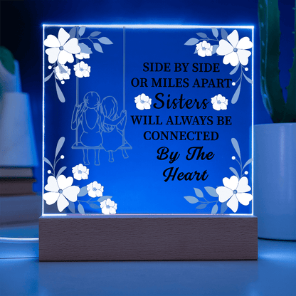 Sister Acrylic Square Plaque - Beauty Belliss