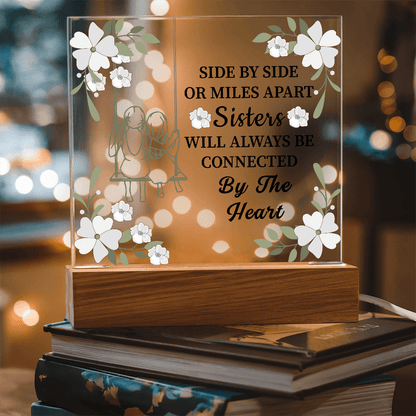 Sister Acrylic Square Plaque - Beauty Belliss