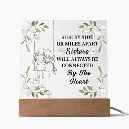Sister Acrylic Square Plaque - Beauty Belliss