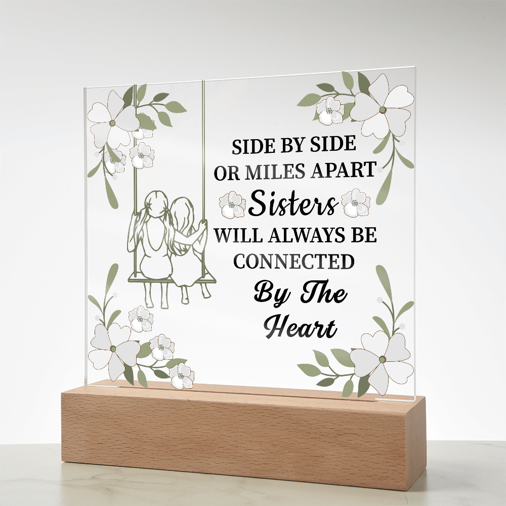 Sister Acrylic Square Plaque - Beauty Belliss