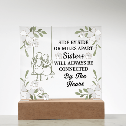 Sister Acrylic Square Plaque - Beauty Belliss