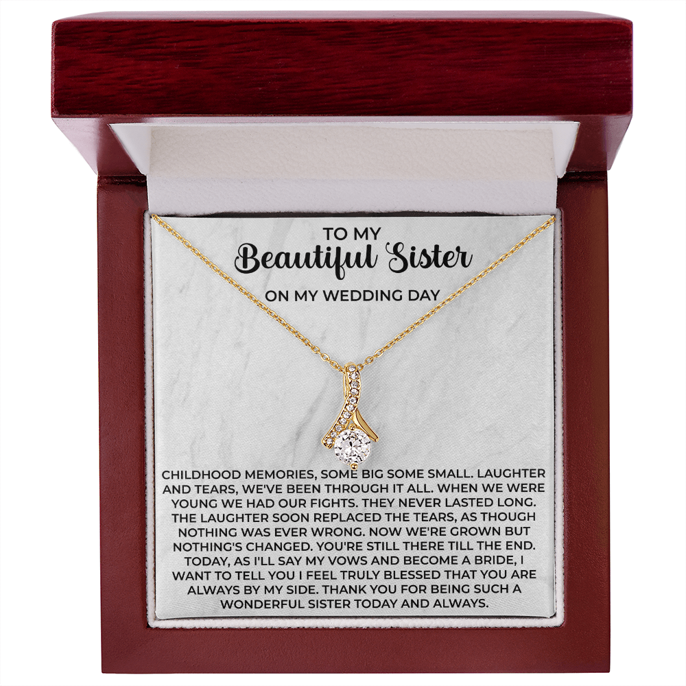 meaningful necklace gift for sister that makes Christmas moments unforgettable