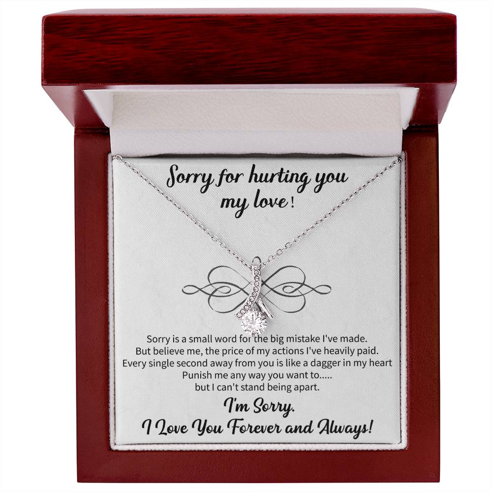 Sorry for Hurting you my love Alluring Beauty Necklace - Beauty Belliss