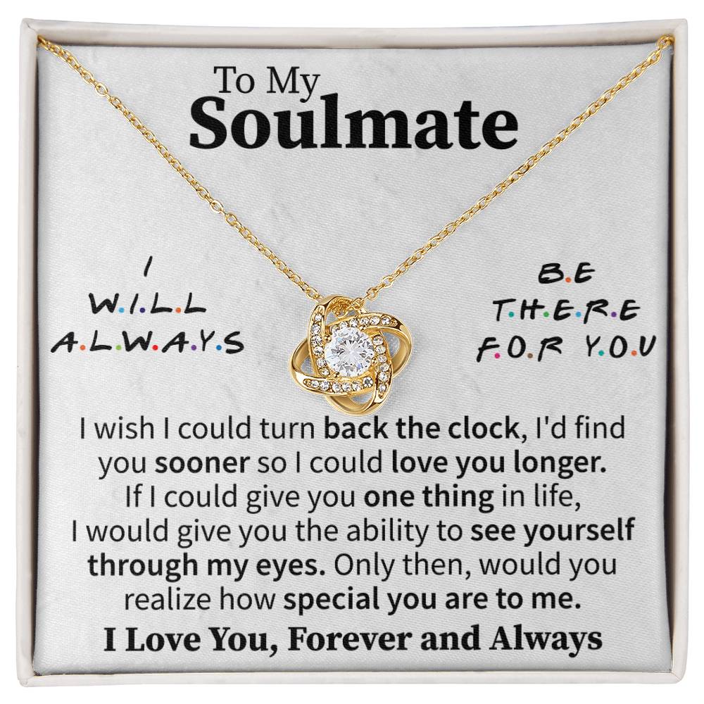 romantic soulmate necklace jewelry gift