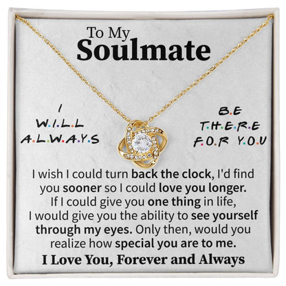romantic soulmate necklace jewelry gift