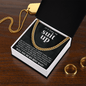 unique best man gift idea featuring a cuban link chain with strong presence