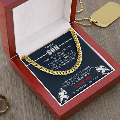 timeless Giftsignature football necklace keepsake honoring a son’s athletic passion