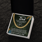 To an amazing Dad Cuban Link Chain - Fathers day gifts - Beauty Belliss