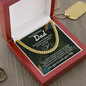 To an amazing Dad Cuban Link Chain - Fathers day gifts - Beauty Belliss