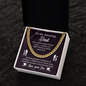 To My Amazing Dad Cuban Link Chain, To My Dad Gift, Dad Gifts from Daughter, Dad Gifts, Thank You Dad Gift, Father Necklace, Father's Day Gifts - Beauty Belliss