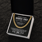 To My Bonus Dad - Cuban Chain Necklace - Beauty Belliss