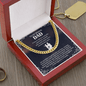 To My Bonus dad Cuban Link Chain - Beauty Belliss
