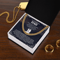 To My Bonus dad Cuban Link Chain - Beauty Belliss