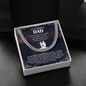 To My Bonus dad Cuban Link Chain - Beauty Belliss