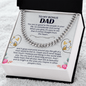 To my Bonus Dad Cuban Link Chain - Fathers day gifts - Beauty Belliss
