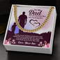 To My Dad Cuban Chain Necklace Christmas Gifts For Dad, Dad Birthday Gifts from son, Best Dad Ever Gifts - Beauty Belliss