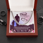 To My Dad Cuban Chain Necklace Christmas Gifts For Dad, Dad Birthday Gifts from son, Best Dad Ever Gifts - Beauty Belliss