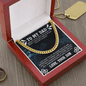 To My Dad Cuban Link Chain, To My Dad Gift, Dad Gifts from Daughter, Dad Gifts, Thank You Dad Gift, Father Necklace, Father's Day Gifts for Dad from Daughter - Son, Gift From Son, Papa Gift, Father's Day Jewelry - Beauty Belliss