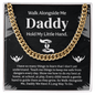 To my Daddy Cuban Link Chain for new or dad of young kids - Beauty Belliss