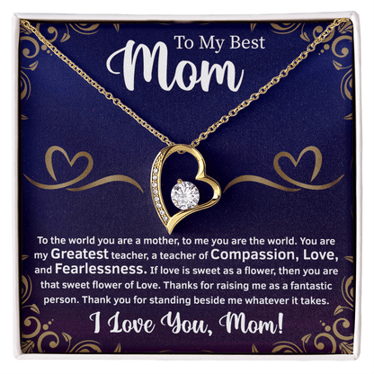 To My Mom Necklace From Son Gifts For Mom From Son - Necklace For Mother From Son, Jewelry Gifts for Mother s Day, Christmas Gift Ideas for Mom - Beauty Belliss
