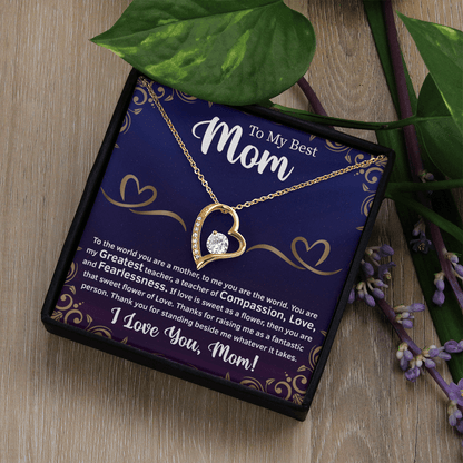 To My Mom Necklace From Son Gifts For Mom From Son - Necklace For Mother From Son, Jewelry Gifts for Mother s Day, Christmas Gift Ideas for Mom - Beauty Belliss
