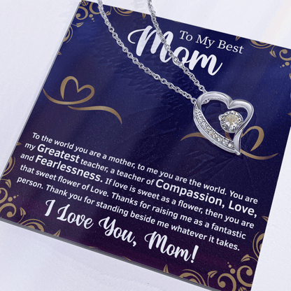 To My Mom Necklace From Son Gifts For Mom From Son - Necklace For Mother From Son, Jewelry Gifts for Mother s Day, Christmas Gift Ideas for Mom - Beauty Belliss