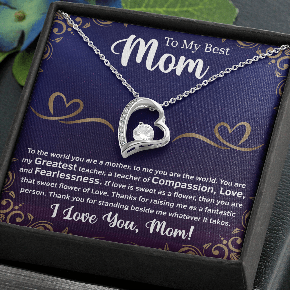 To My Mom Necklace From Son Gifts For Mom From Son - Necklace For Mother From Son, Jewelry Gifts for Mother s Day, Christmas Gift Ideas for Mom - Beauty Belliss