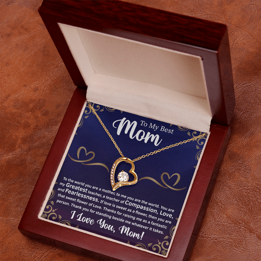 To My Mom Necklace From Son Gifts For Mom From Son - Necklace For Mother From Son, Jewelry Gifts for Mother s Day, Christmas Gift Ideas for Mom - Beauty Belliss