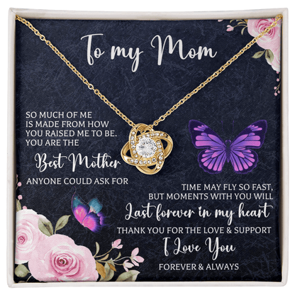 To My Mother Necklace, Mother's Day Gifts for Mom, Necklace for Mom from Son, Daughter, Birthday Gifts, Wedding Gifts for Mom - Beauty Belliss