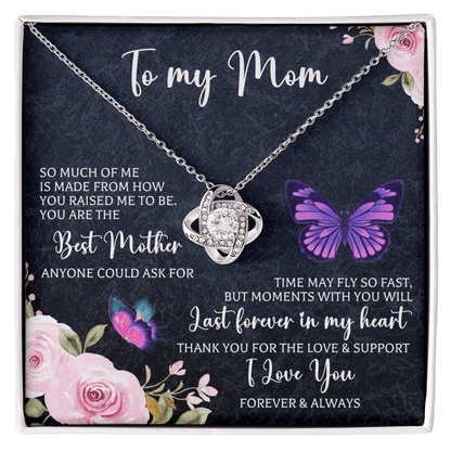 To My Mother Necklace, Mother's Day Gifts for Mom, Necklace for Mom from Son, Daughter, Birthday Gifts, Wedding Gifts for Mom - Beauty Belliss