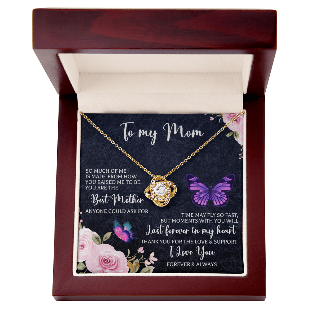To My Mother Necklace, Mother's Day Gifts for Mom, Necklace for Mom from Son, Daughter, Birthday Gifts, Wedding Gifts for Mom - Beauty Belliss