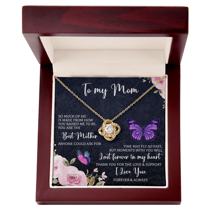 To My Mother Necklace, Mother's Day Gifts for Mom, Necklace for Mom from Son, Daughter, Birthday Gifts, Wedding Gifts for Mom - Beauty Belliss