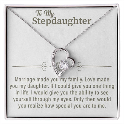 To my Stepdaughter Forever Love Necklace - Beauty Belliss