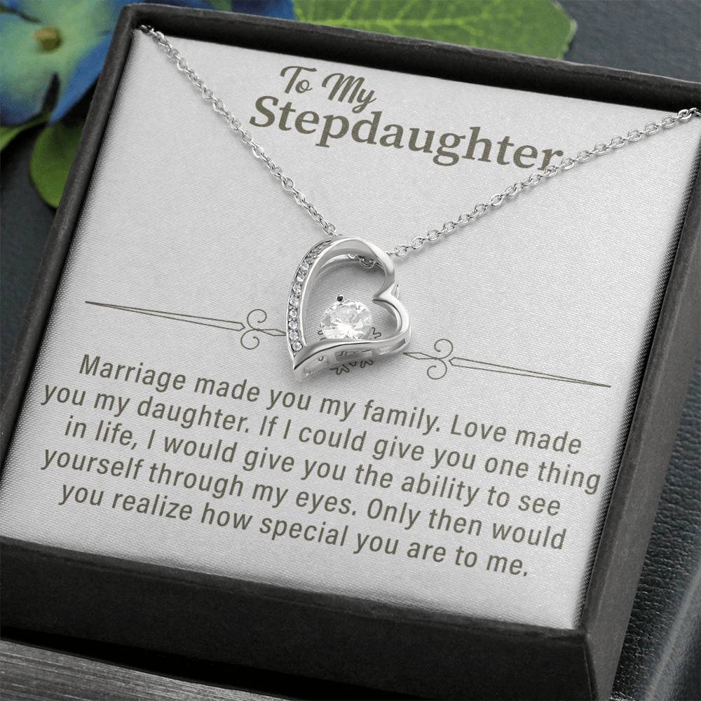 To my Stepdaughter Forever Love Necklace - Beauty Belliss
