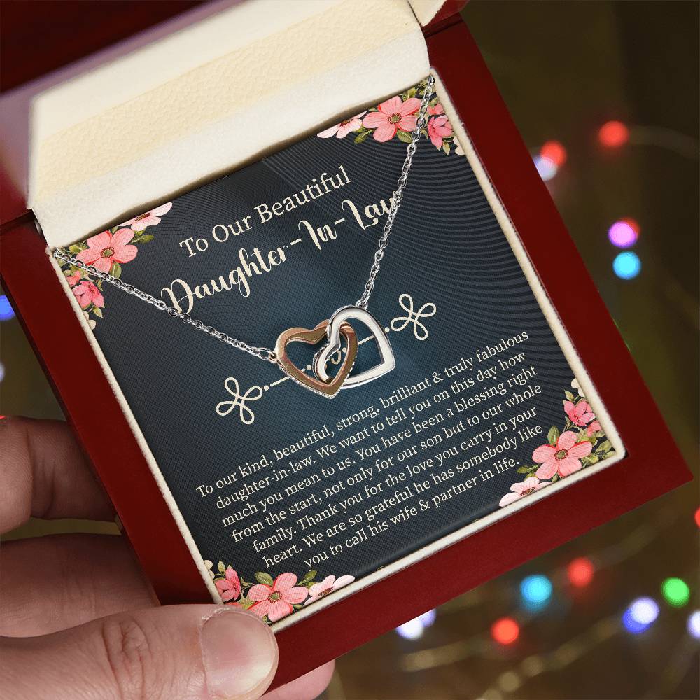 To Our Daughter - In - Law Gift On Wedding Day, Future Daughter In Law Wedding Gift - Beauty Belliss