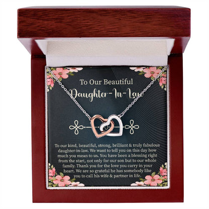 To Our Daughter - In - Law Gift On Wedding Day, Future Daughter In Law Wedding Gift - Beauty Belliss