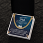To the best Dad Cuban Link Chain - Fathers day gift - Beauty Belliss