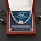 To the best Dad Cuban Link Chain - Fathers day gift - Beauty Belliss