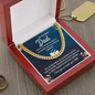 To the best Dad Cuban Link Chain - Fathers day gift - Beauty Belliss