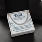 To the best Dad Cuban Link Chain - Fathers day gifts - Beauty Belliss