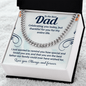 To the best Dad Cuban Link Chain - Fathers day gifts - Beauty Belliss